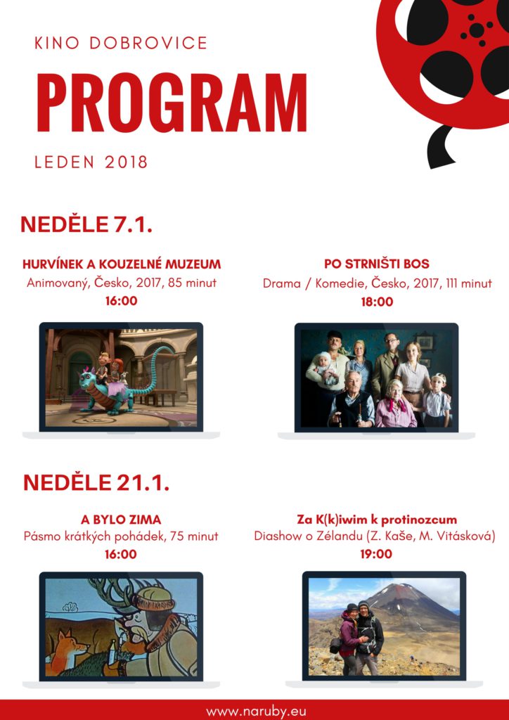 Program kino dobrovice leden 2018