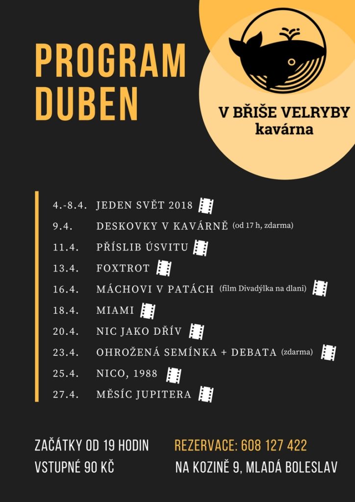 Program duben V břiše velryby